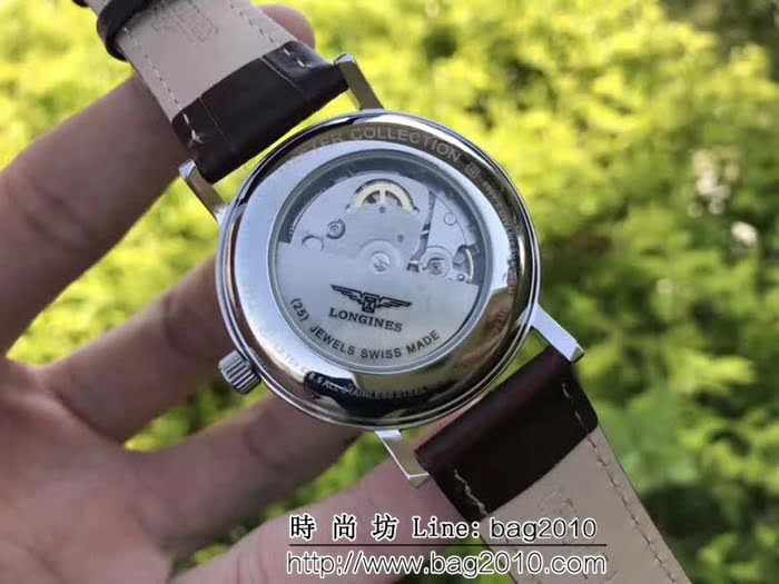 LONGINES浪琴 最新實拍 精緻款男士腕表 WSS1675